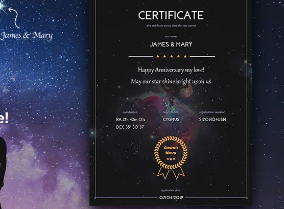 Guiding Star: Exploring the Process of Naming a Star